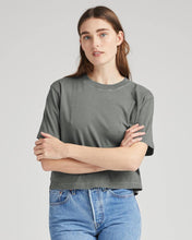 Load image into Gallery viewer, Women&#39;s relaxed crop tee
