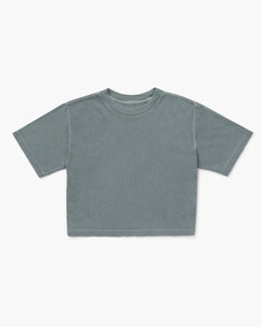 Women's relaxed crop tee