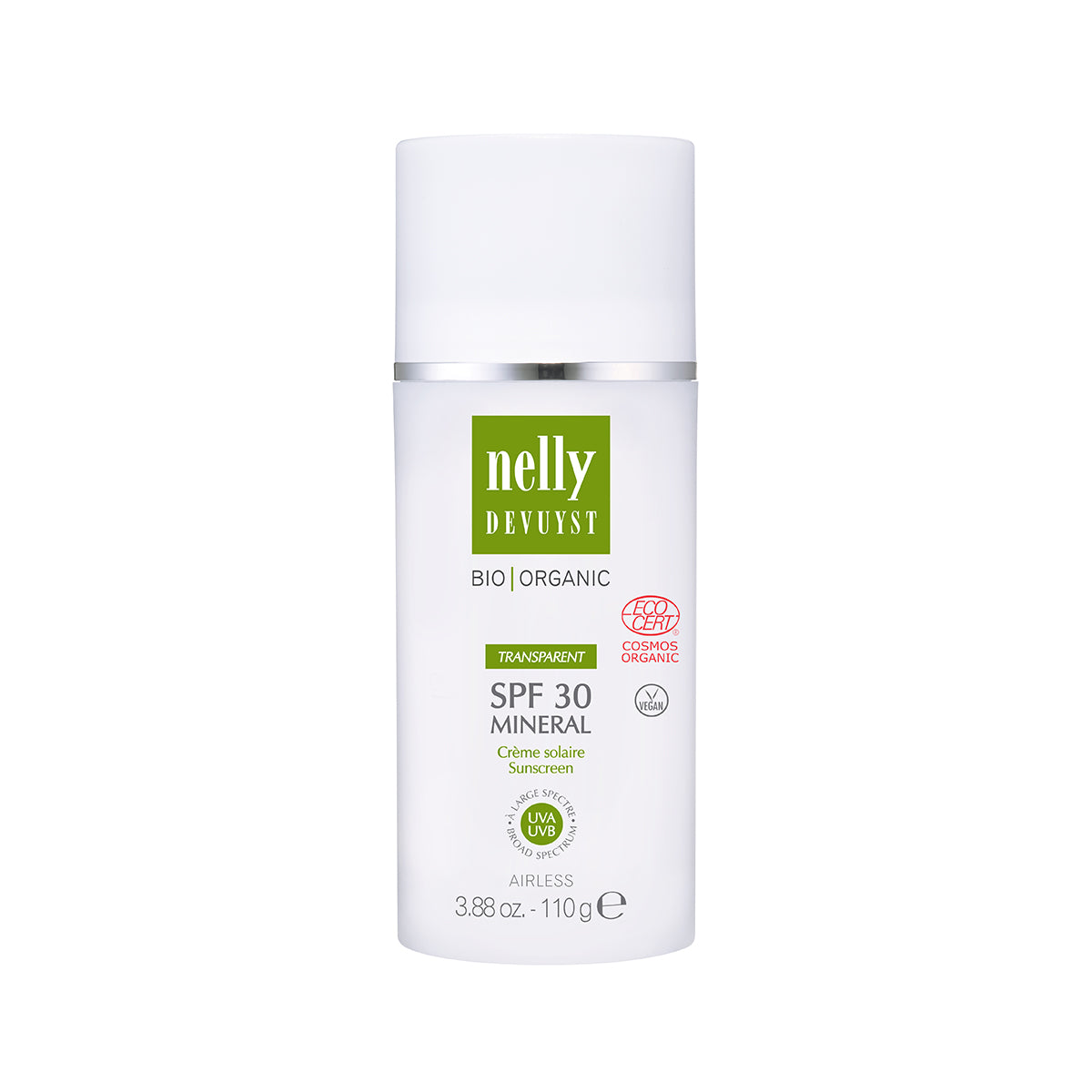 Crème Solaire Minérale FPS 30 Nelly Devuyst SPF 30 Mineral Sunscre