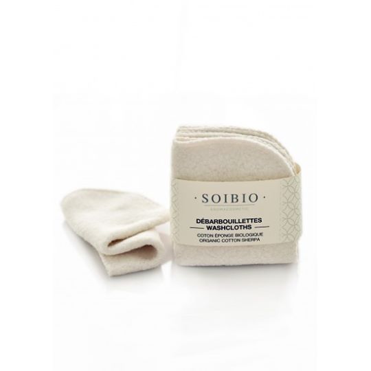 Lingette de coton Bio réutilisable (5) - organic Cotton-Bamboo Cleansing Cloths (5)