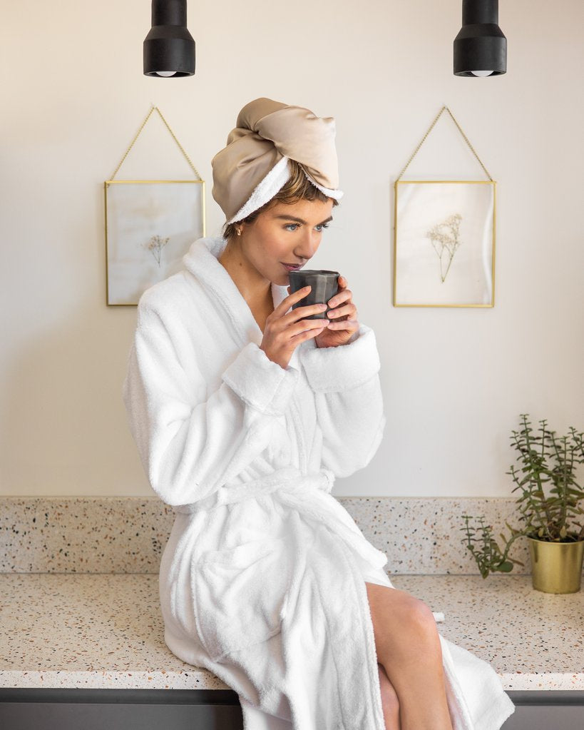 Serviette en bonnet - Gibou - Towel Head wrap