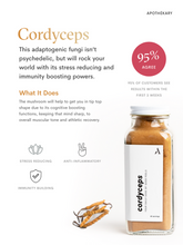Load image into Gallery viewer, Cordyceps - Apothekary
