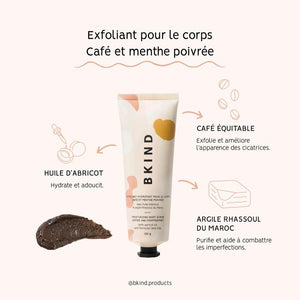 Exfoliant Hydratant pour le corps -BKIND- Moisturizing body scrub