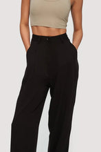 Load image into Gallery viewer, Wide leg pleat pant - Kuwallatee
