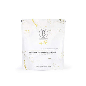 Bain minéral au lait de coco + vanille - MILK Coconut + Vanilla Mineral Bath Soak