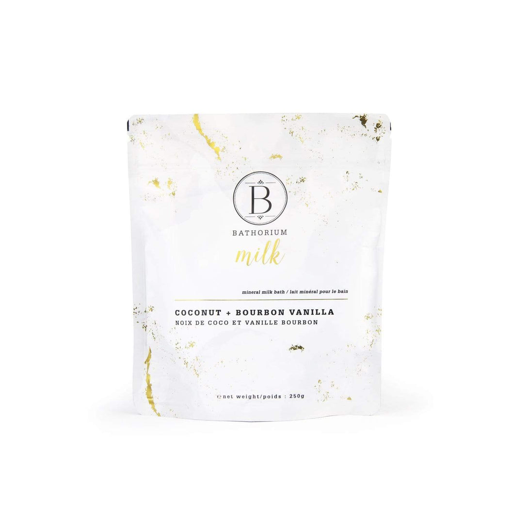Bain minéral au lait de coco + vanille - MILK Coconut + Vanilla Mineral Bath Soak