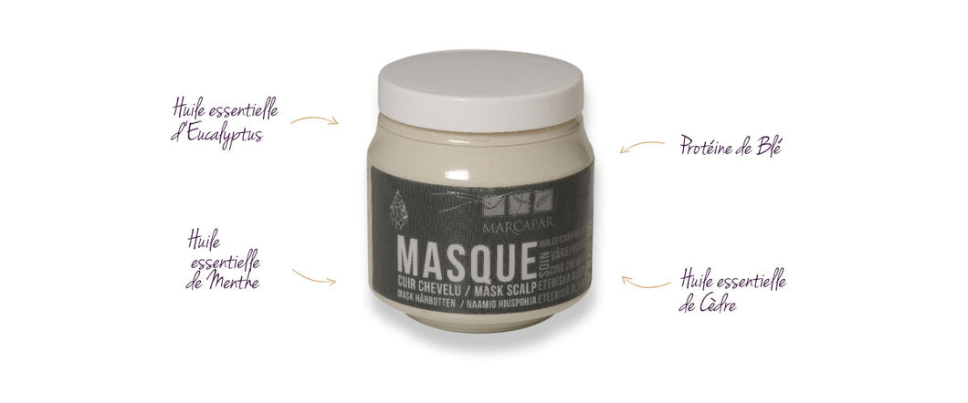 Masque à l'argile - Marcapar - Clay mask